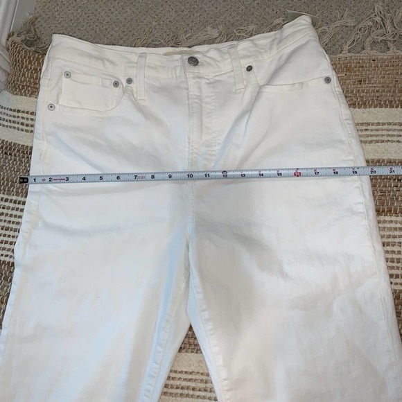 NWT Madewell The Perfect Vintage Jean White Cropped Size 30 - Picture 9 of 11